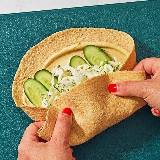 Hummus-wrap